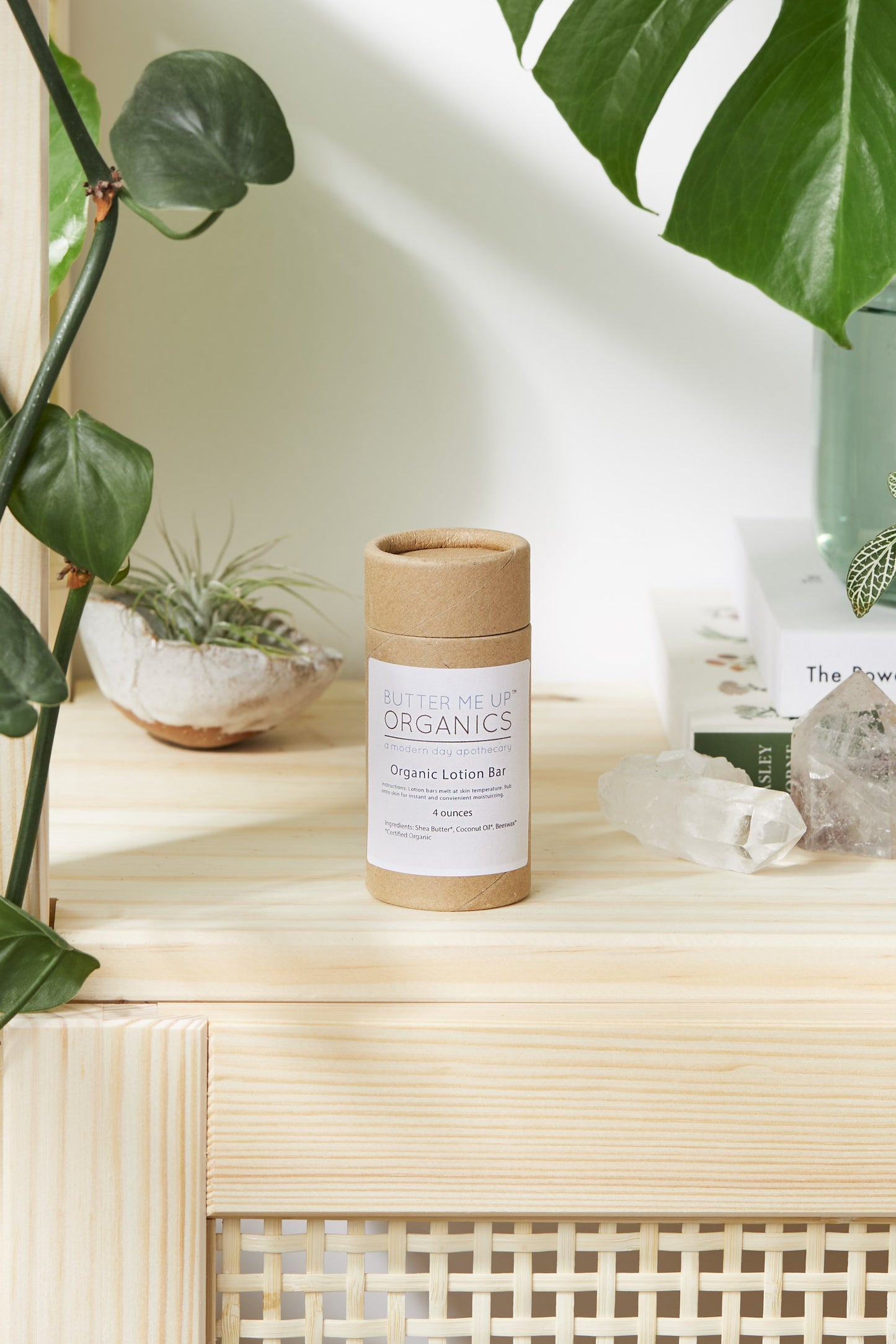 BMU Organic Lotion Shea Butter and Coconut Oil Bar
