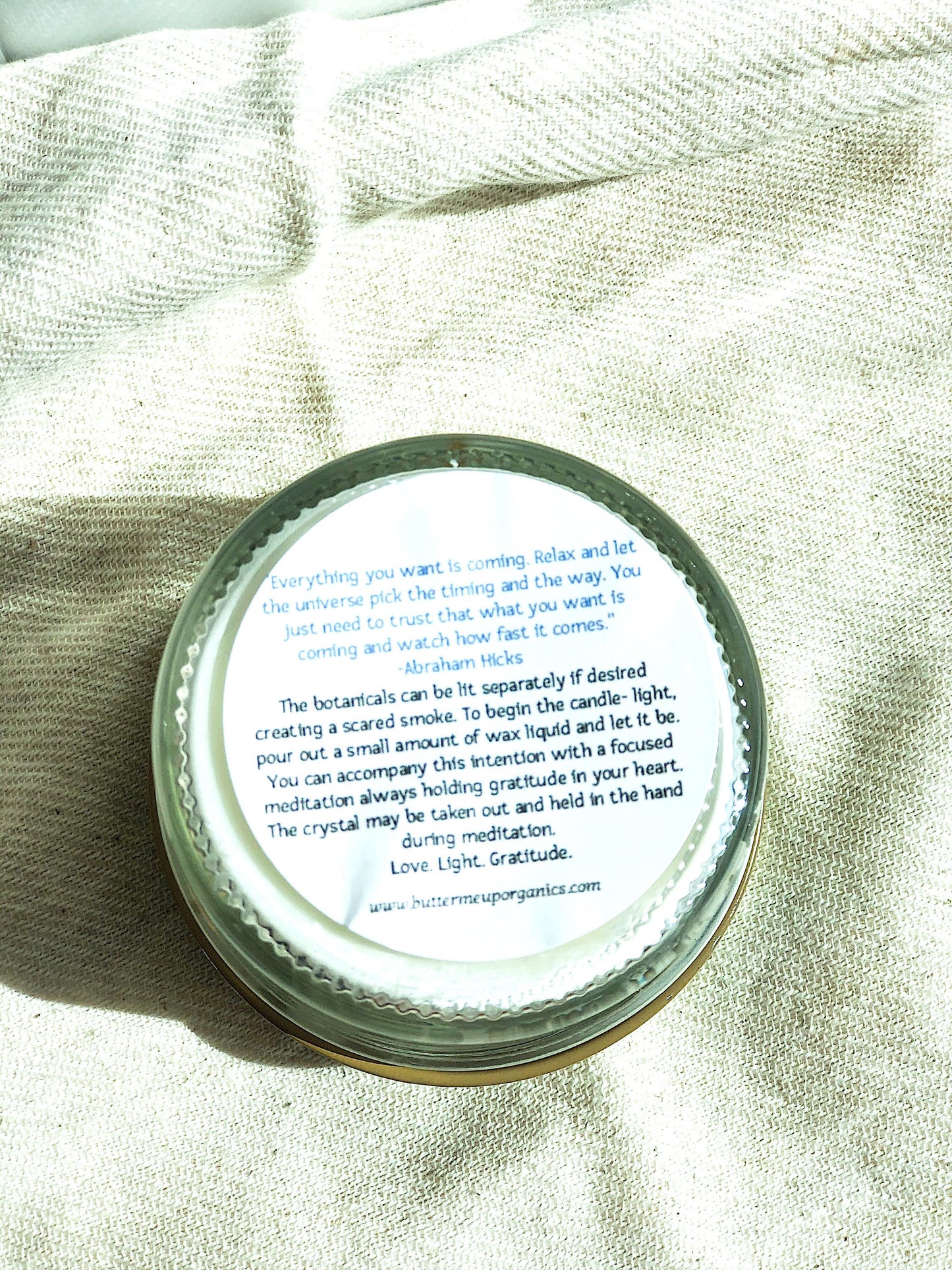 BMU SOY Candle - Good Luck