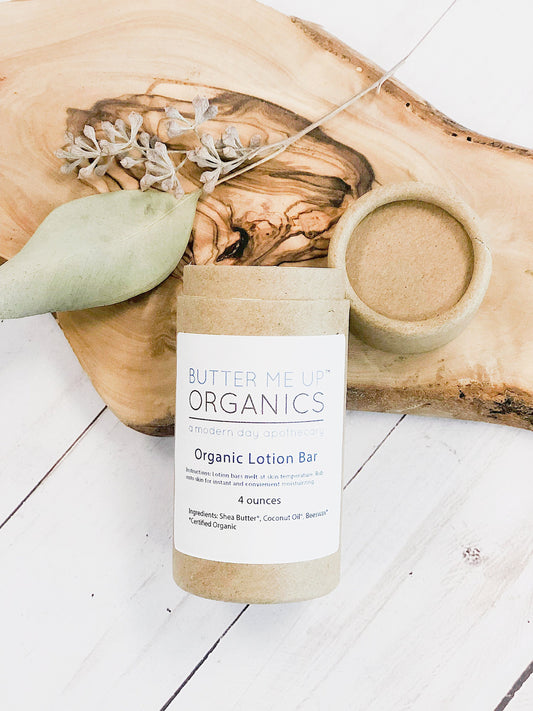 BMU Organic Lotion Shea Butter and Coconut Oil Bar