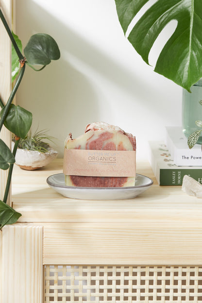 BMU Organic Soap Essential Oils - Jasmine, Atlas Cedar, & Pine