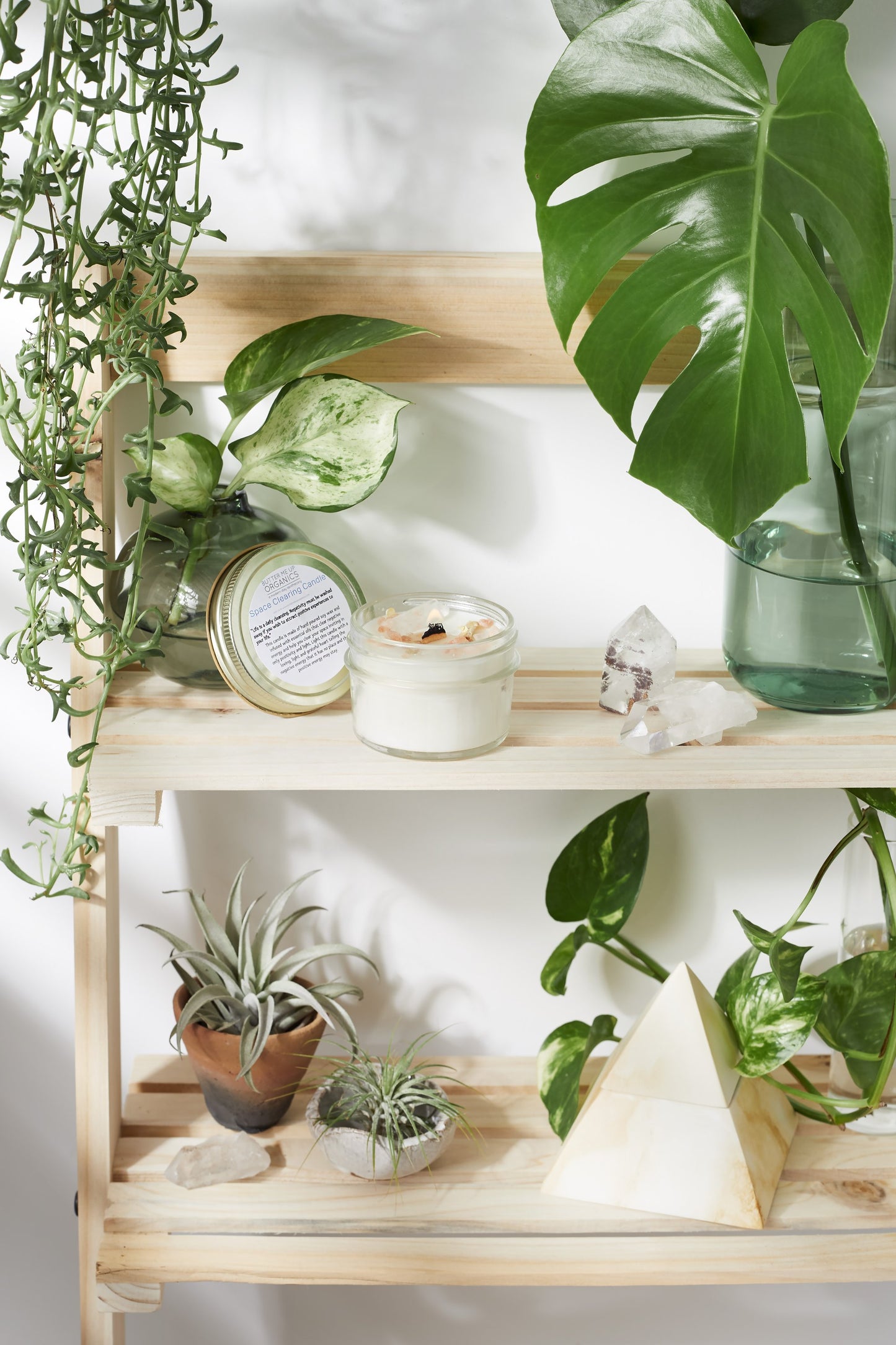 BMU Organic Soy Candle - Clearing