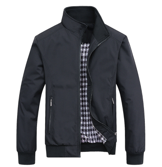 Men's Casual Softshell Bomber Jacket