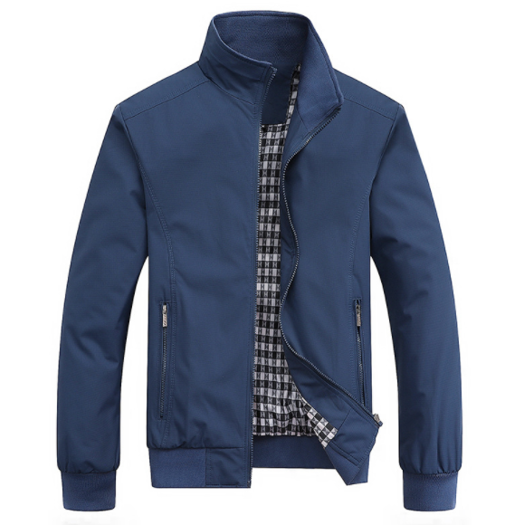 Men's Casual Softshell Bomber Jacket
