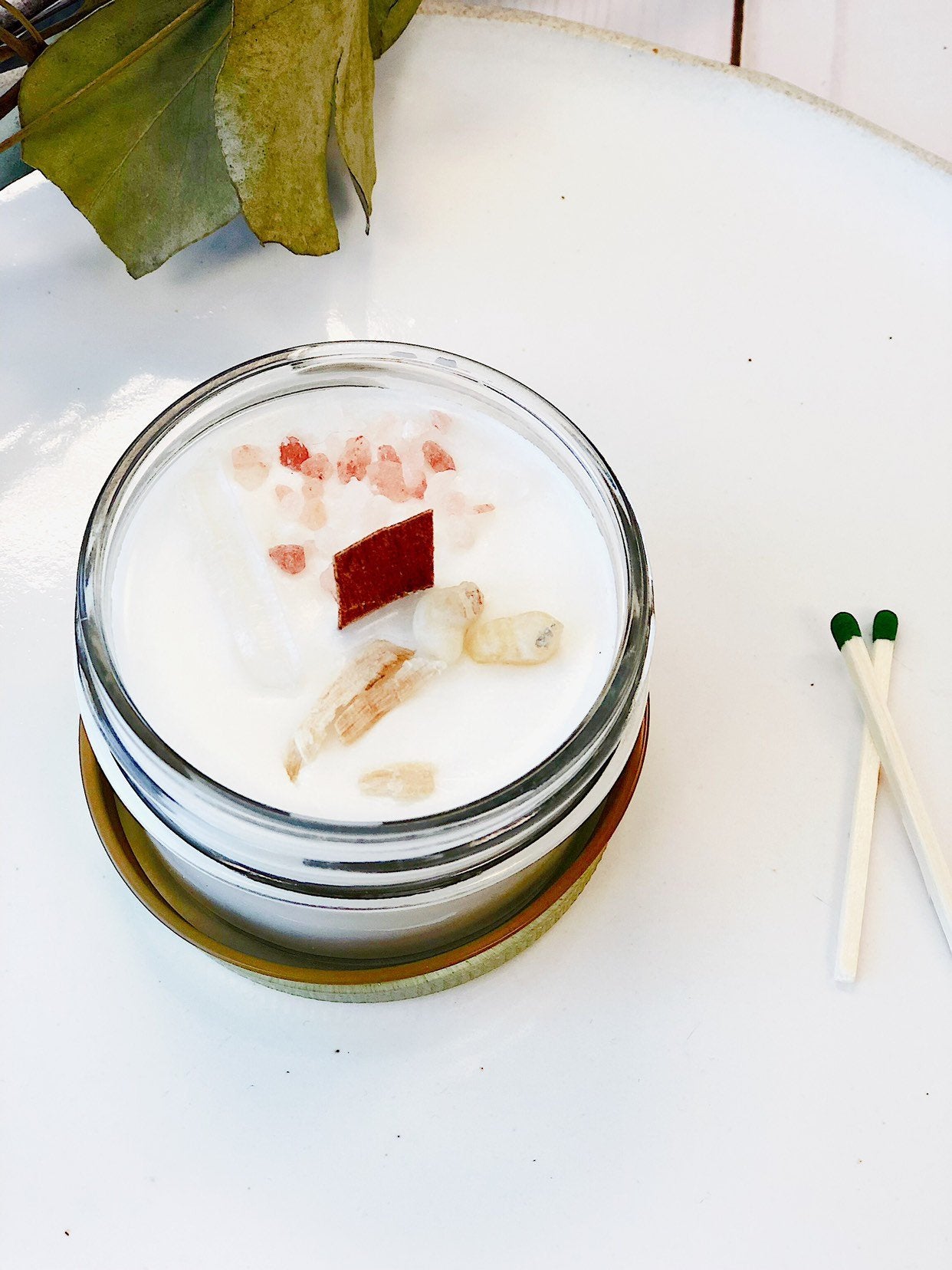 BMU Organic Soy Candle - Clearing