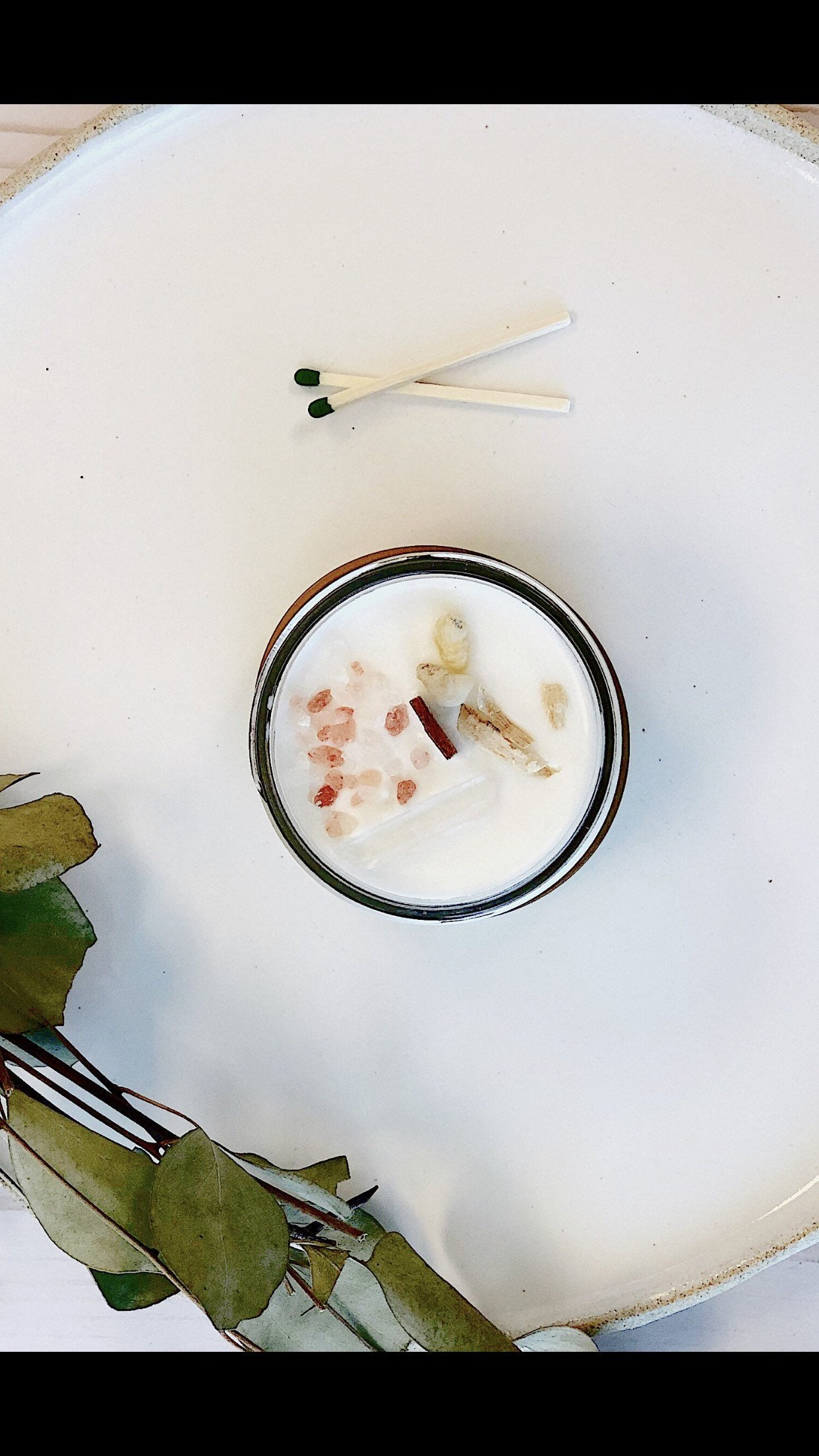 BMU Organic Soy Candle - Clearing