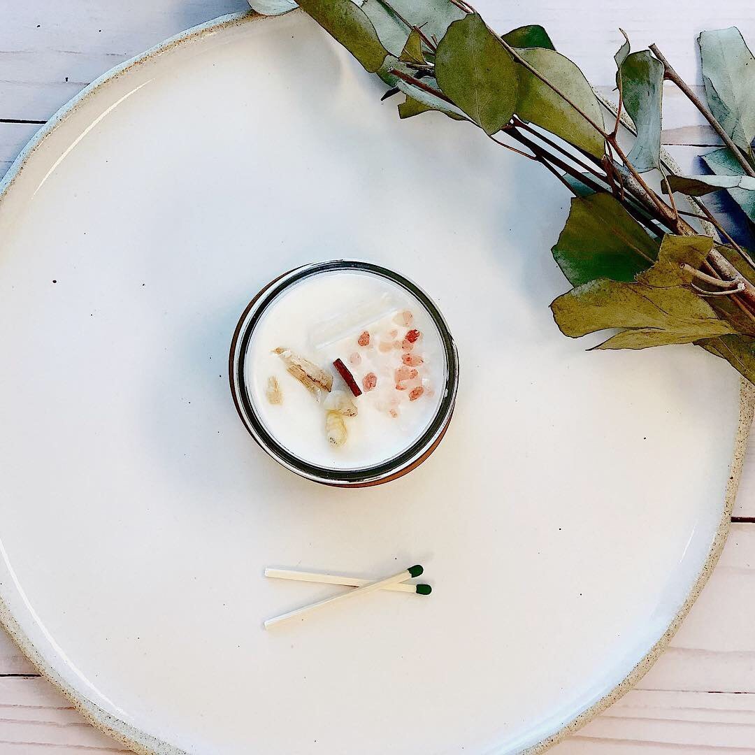 BMU Organic Soy Candle - Clearing
