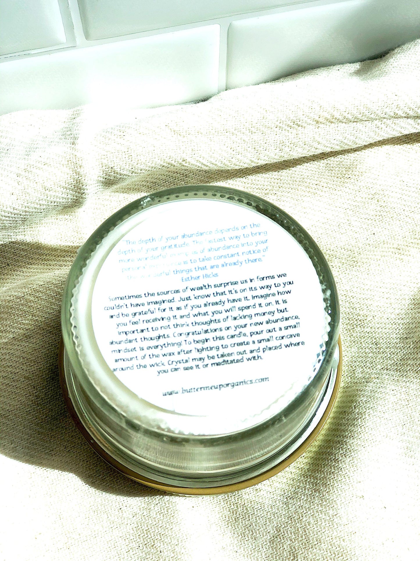 BMU Hand Poured Candle - Abundance