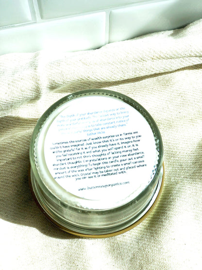 BMU Hand Poured Candle - Abundance
