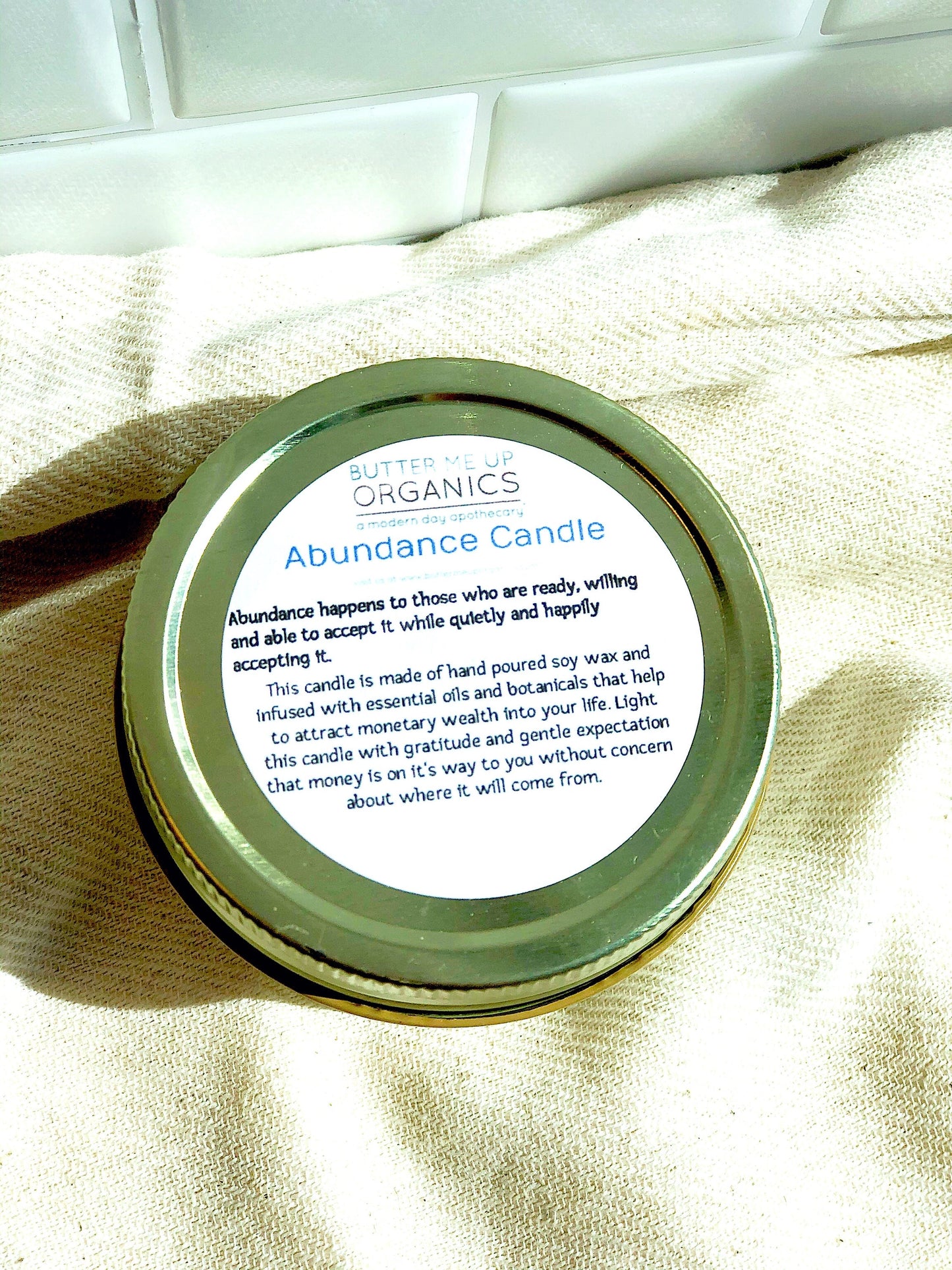 BMU Hand Poured Candle - Abundance