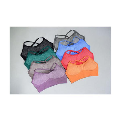 High Waist Athletic Leggings And Stretch Sports Bra